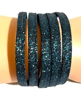 Sparkle Teal Multi-Wrap Bracelet - Women Jewelry